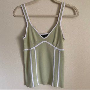 Medium Pastel green BCBG Maxazria tank top